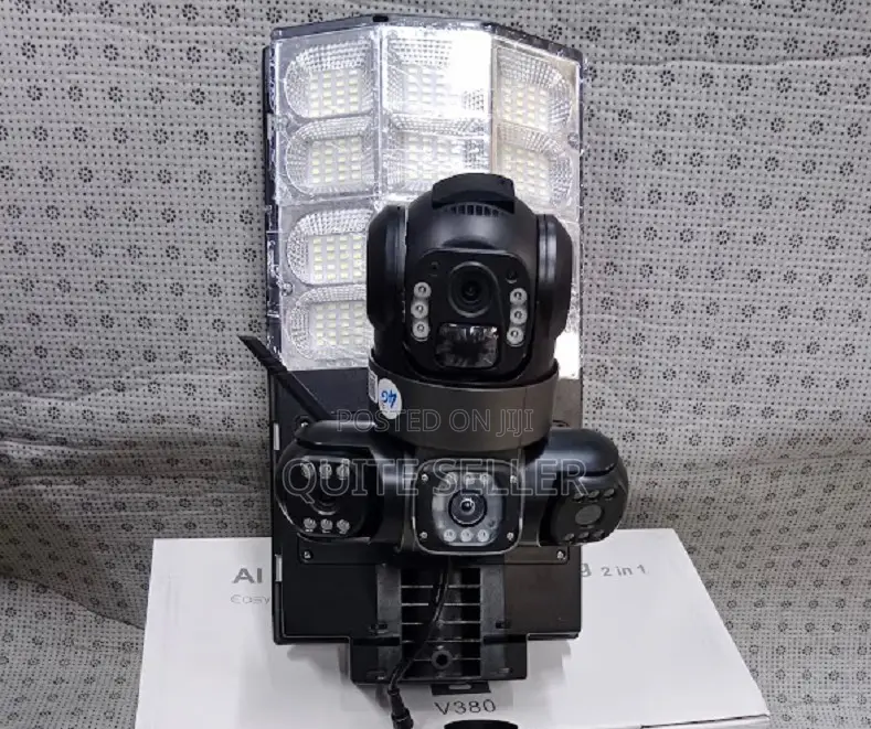 Brand Ai Solar Camera + Lighting 2 in 1 V380pro App