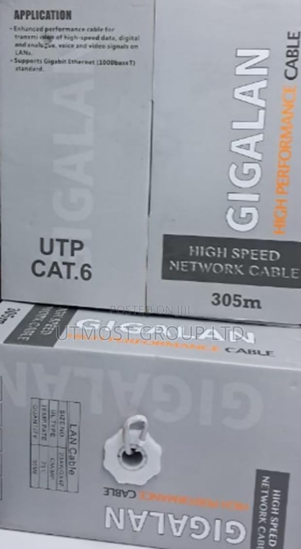 305m Gigalan Cat 6 Lan Cable – For Wifi Routers Switches