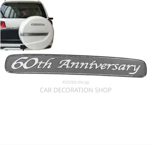 60th Anniversary Side Body Emblem Plate