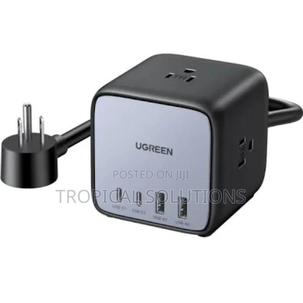 Ugreen Diginest Cube Power Strip (3ac Outlets + 65w 2a2c) Uk - thumbnail 2