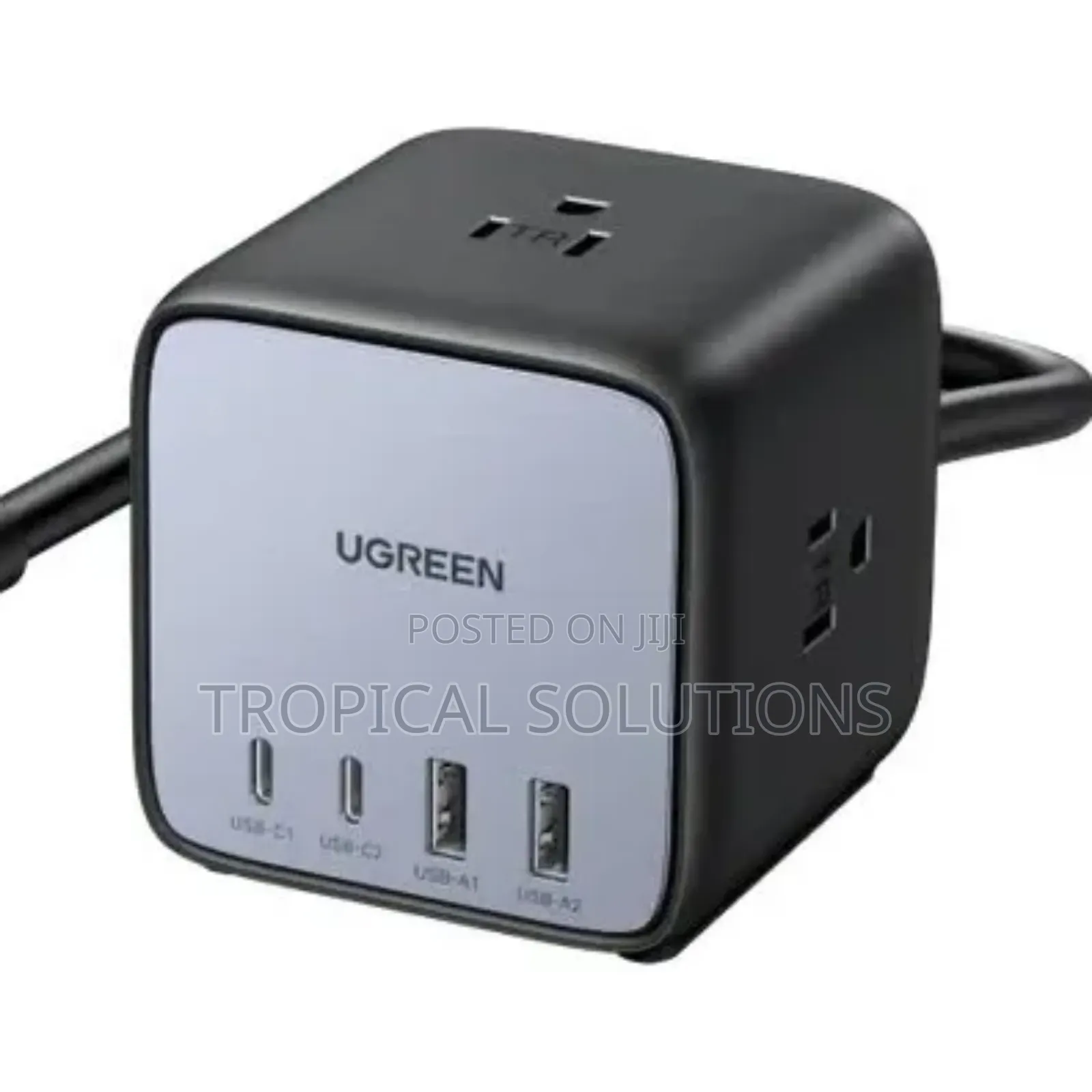 Ugreen Diginest Cube Power Strip (3ac Outlets + 65w 2a2c) Uk