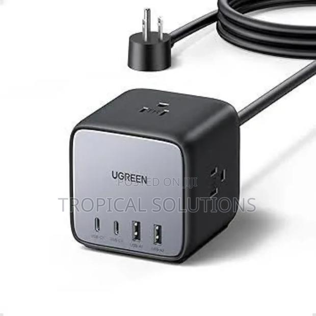 Ugreen Diginest Cube Power Strip (3ac Outlets + 65w 2a2c) Uk - thumbnail 4