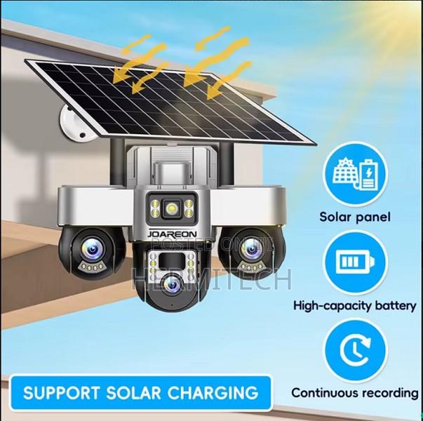 12mp 3lens 4g/Wifi Sim Card Camera Ai Human Tracking