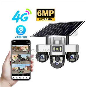 12mp 3lens 4g/Wifi Sim Card Camera Ai Human Tracking