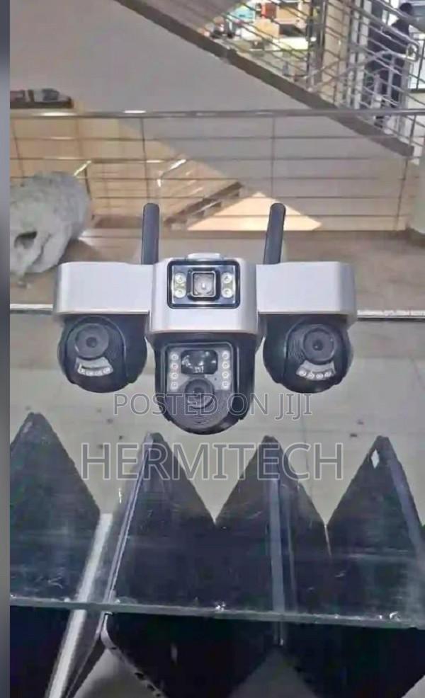 6mp 3 Video 3 Lens Wireless Solar Panel Powered - main view