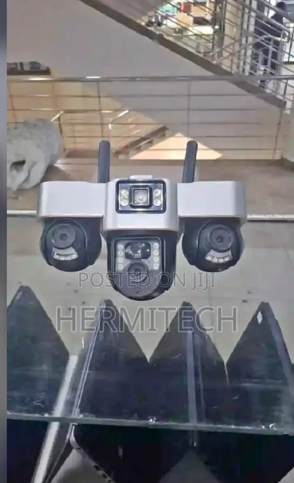 6mp 3 Video 3 Lens Wireless Solar Panel Powered