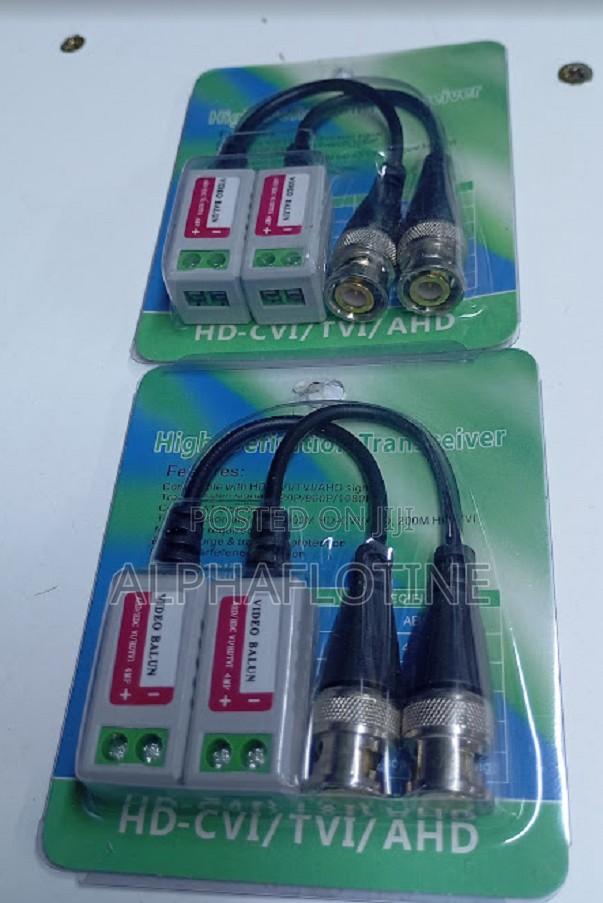 Video Balun Connectors for CCTV System
