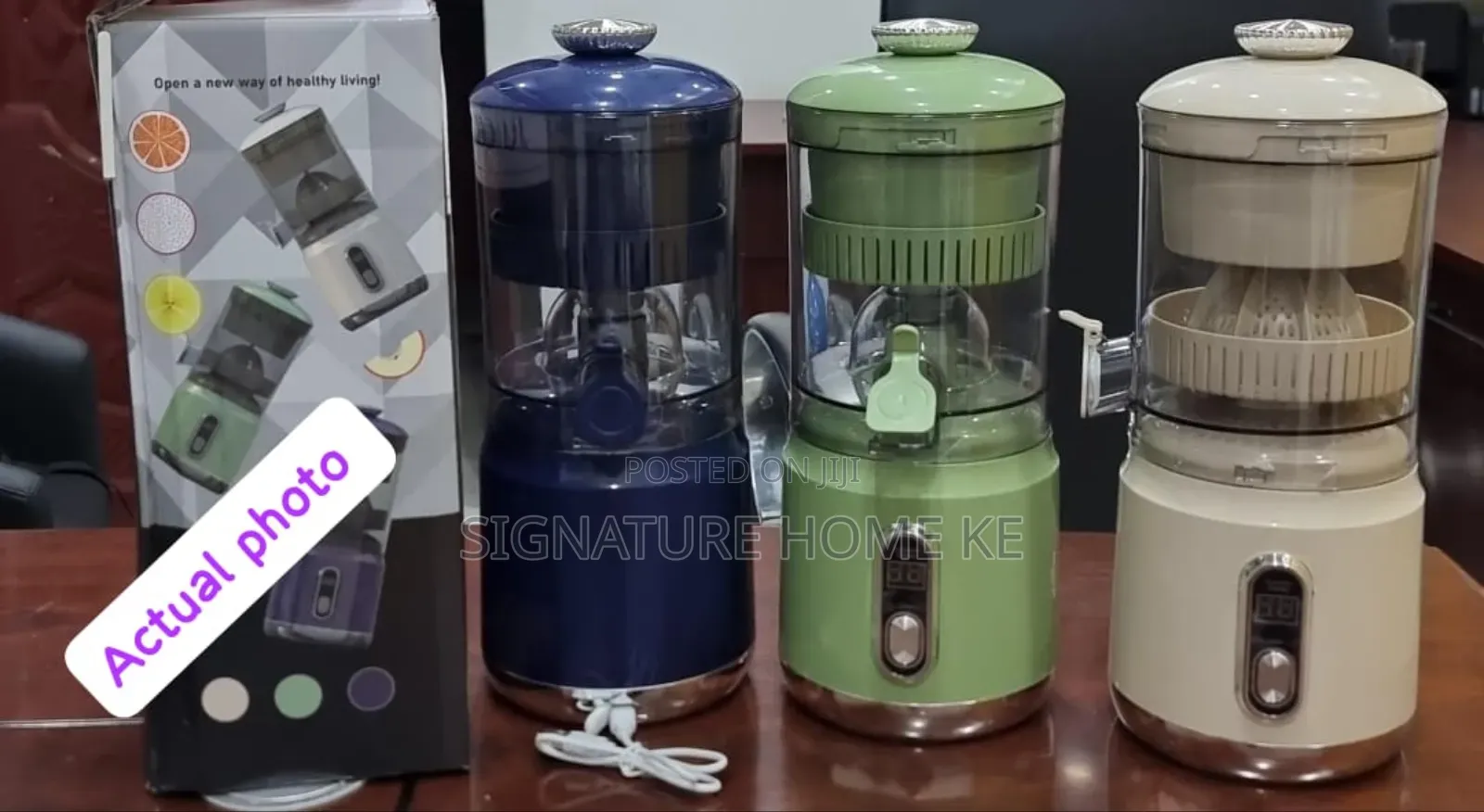 Rechargeable Electric Citrus Juicer