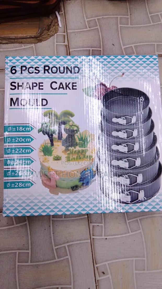 6 PCS Cake Mould - main view