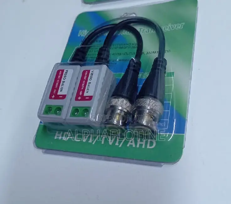 Video Balun Wire Connector Device