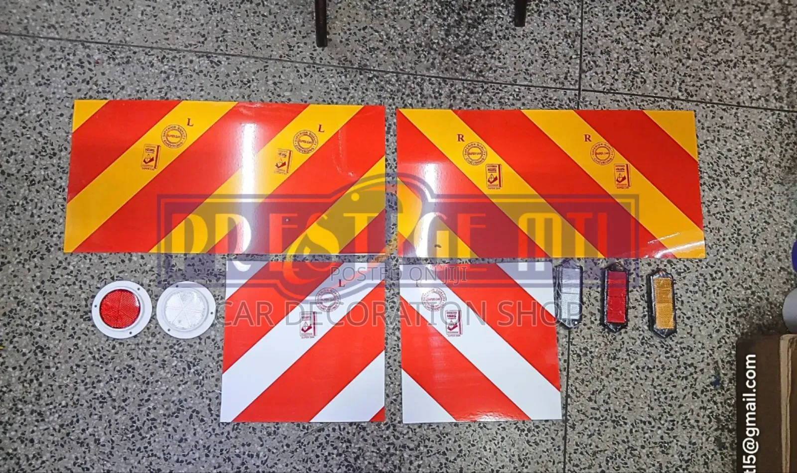 Different Commercial Cars Warning Round Reflectors,Chevrons