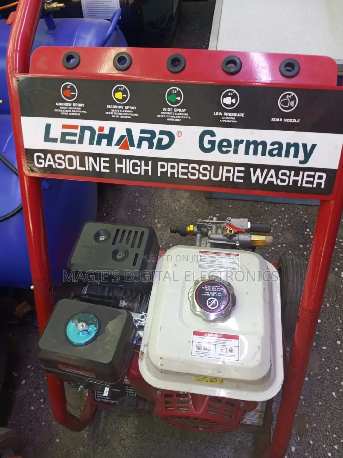 High Standard 3000psi Lenhard Germany Petrol Pressure Washer