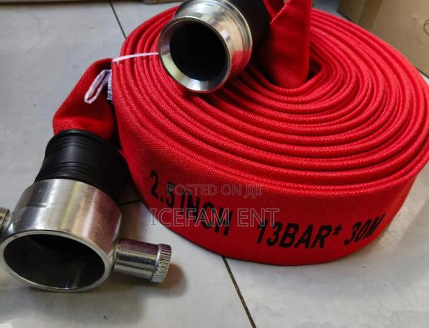 Heavyduty Fire Fighter Hose With Coupling 25"×30m - main view