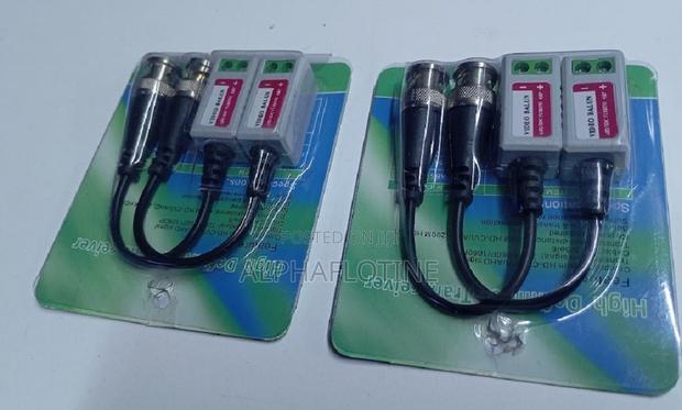 Video Balun 2 Pairs for Cvi/Tvi/Ahd/CVBS 720p 1080p