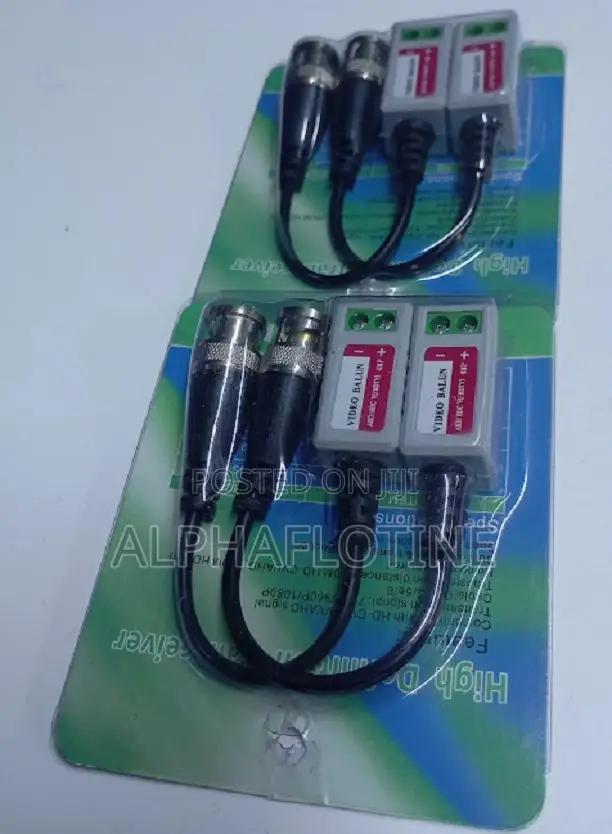 CCTV and Security Camera Systems Video Balun Connectors