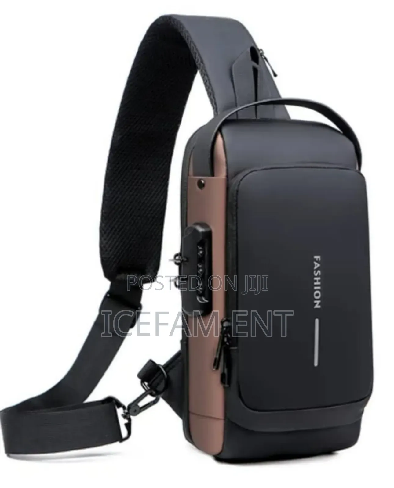 Anti-Theft Usb Shoulder/Chest Bag