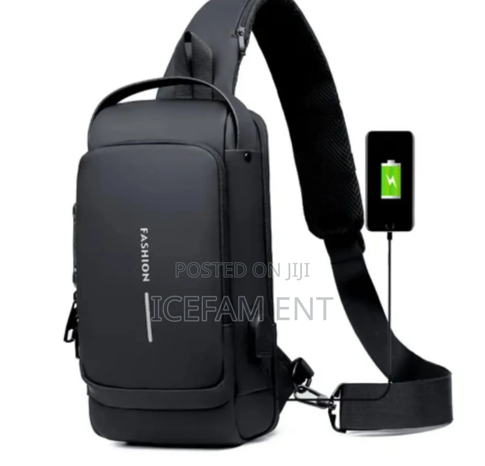 Anti-Theft Usb Shoulder/Chest Bag