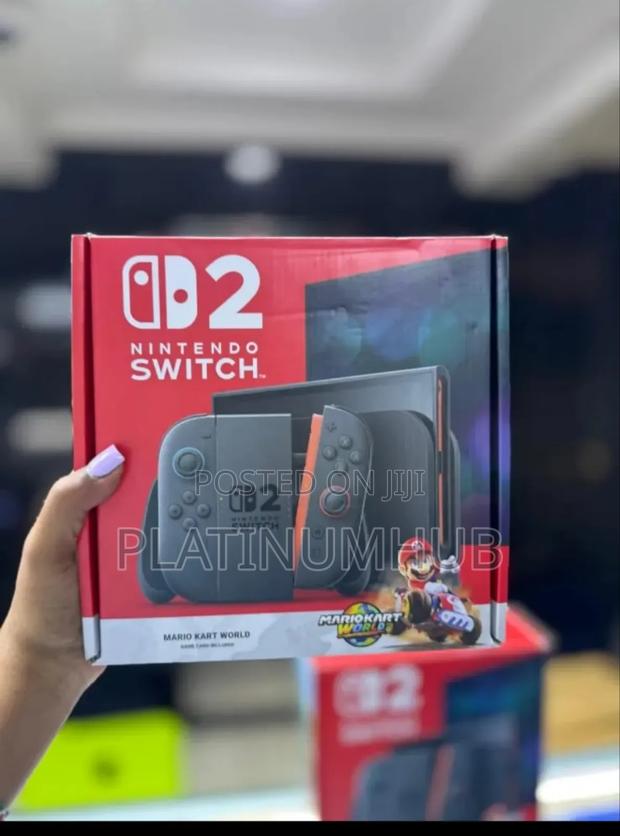 Nintendo Switch 2 With Mario Game