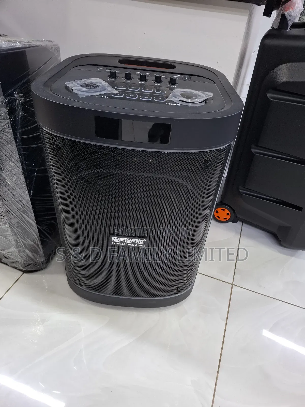Temeisheng 12 Inch Portable Speaker