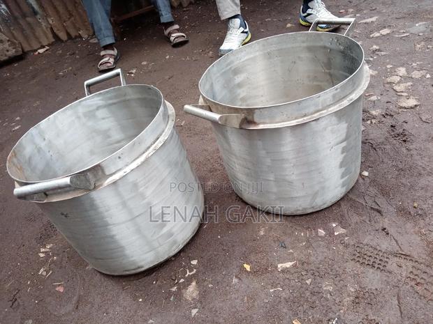 Stainless Steel Sufuria - main view