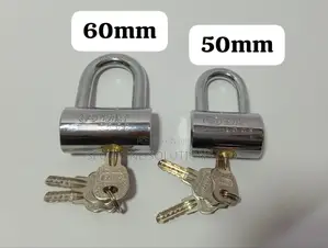A 60mm and 50mm Padlock