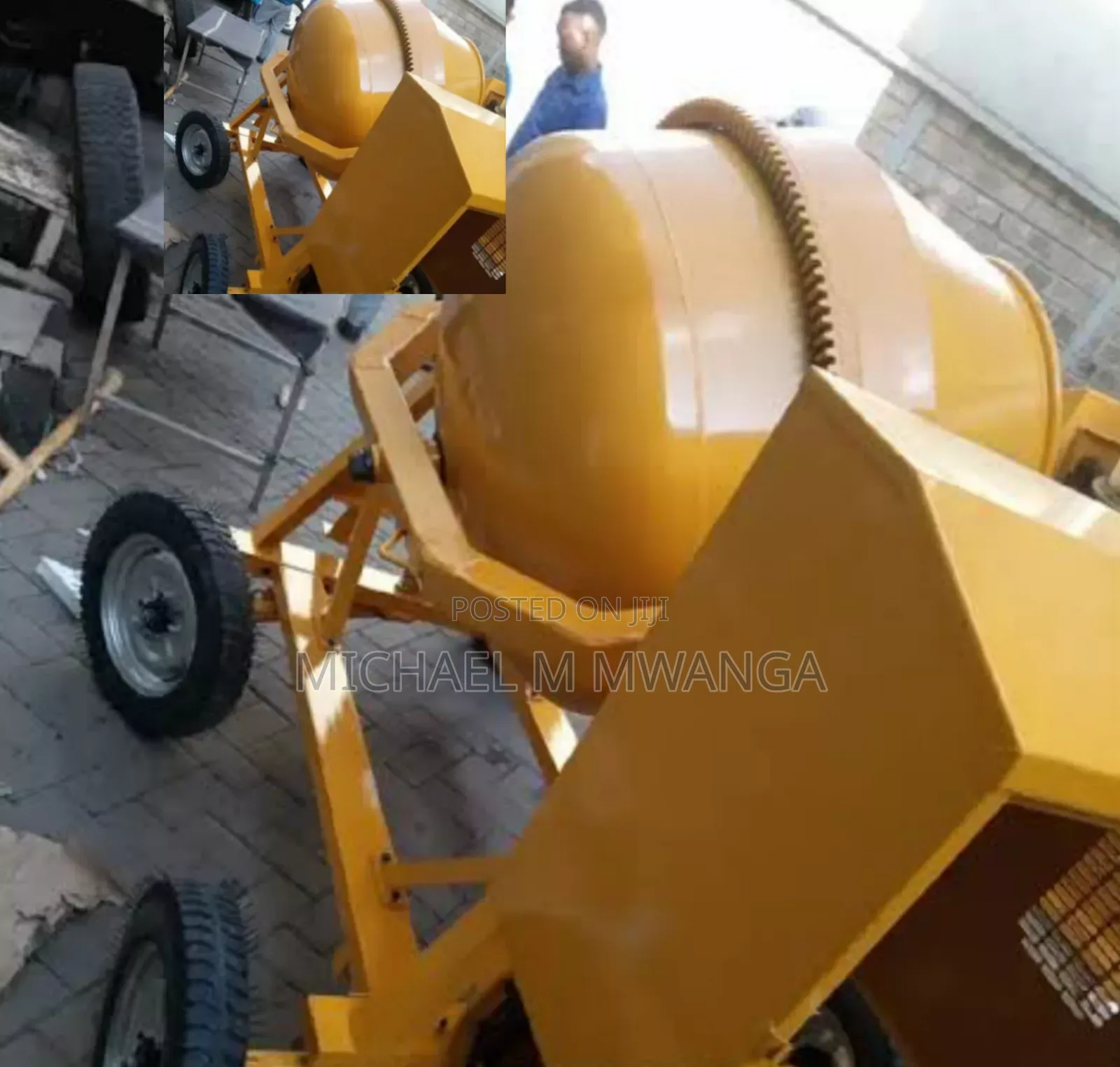 Steel Concrete Mixer Machine