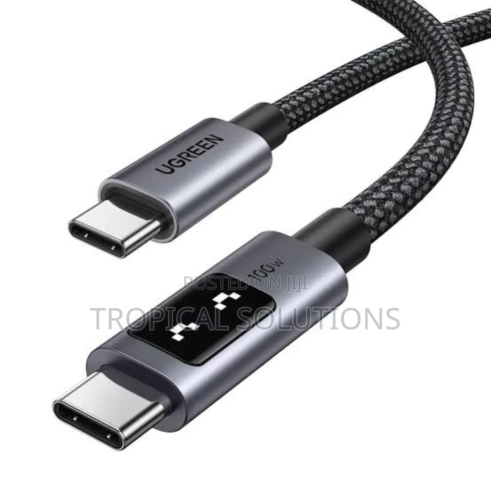 Ugreen Uno Robot Usb-C to Usb-C 100w Fast Charging 5a Cable