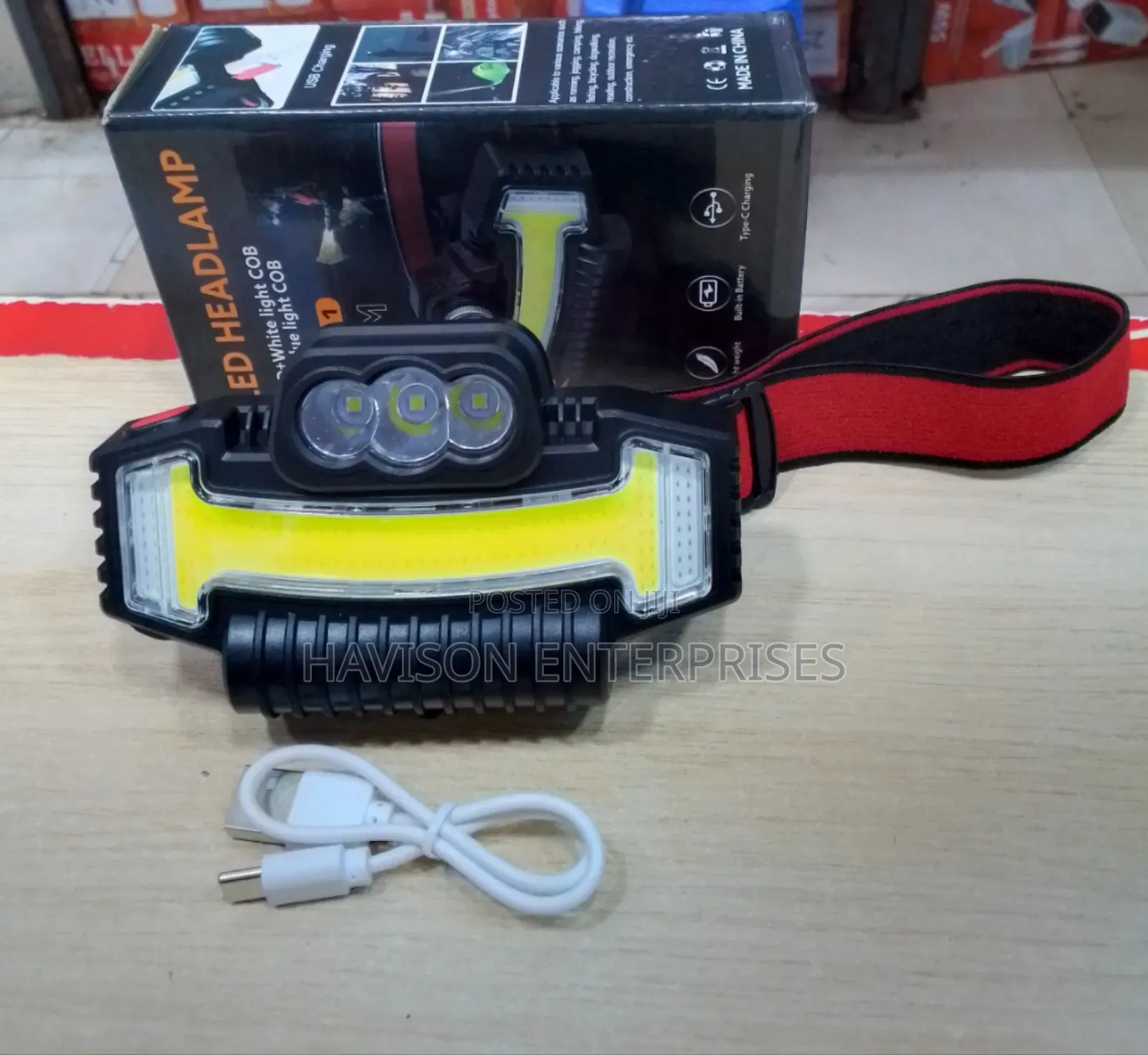 Led Rechargeable Head Lamp
