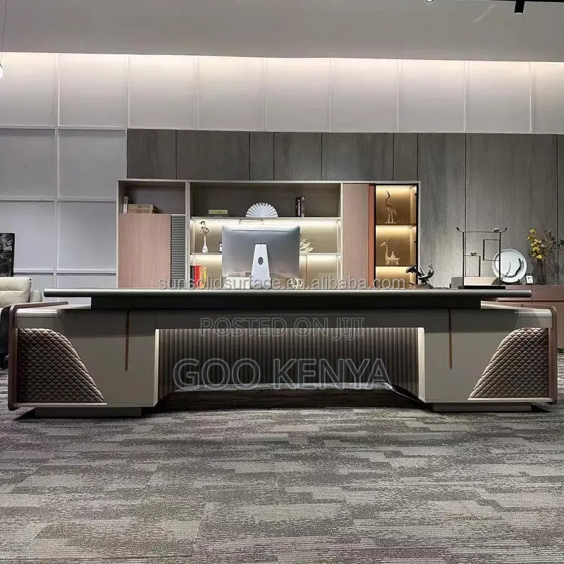 Office Desk ; 2.4meter High Quality Modern Executive Desk