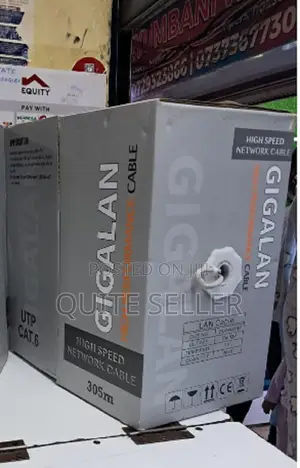 New Giganet Cat 6 Lanethernet Cable 305m