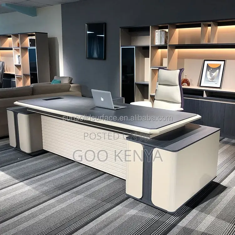 Office Desk ; 2.4meter High Quality Modern Executive Desk