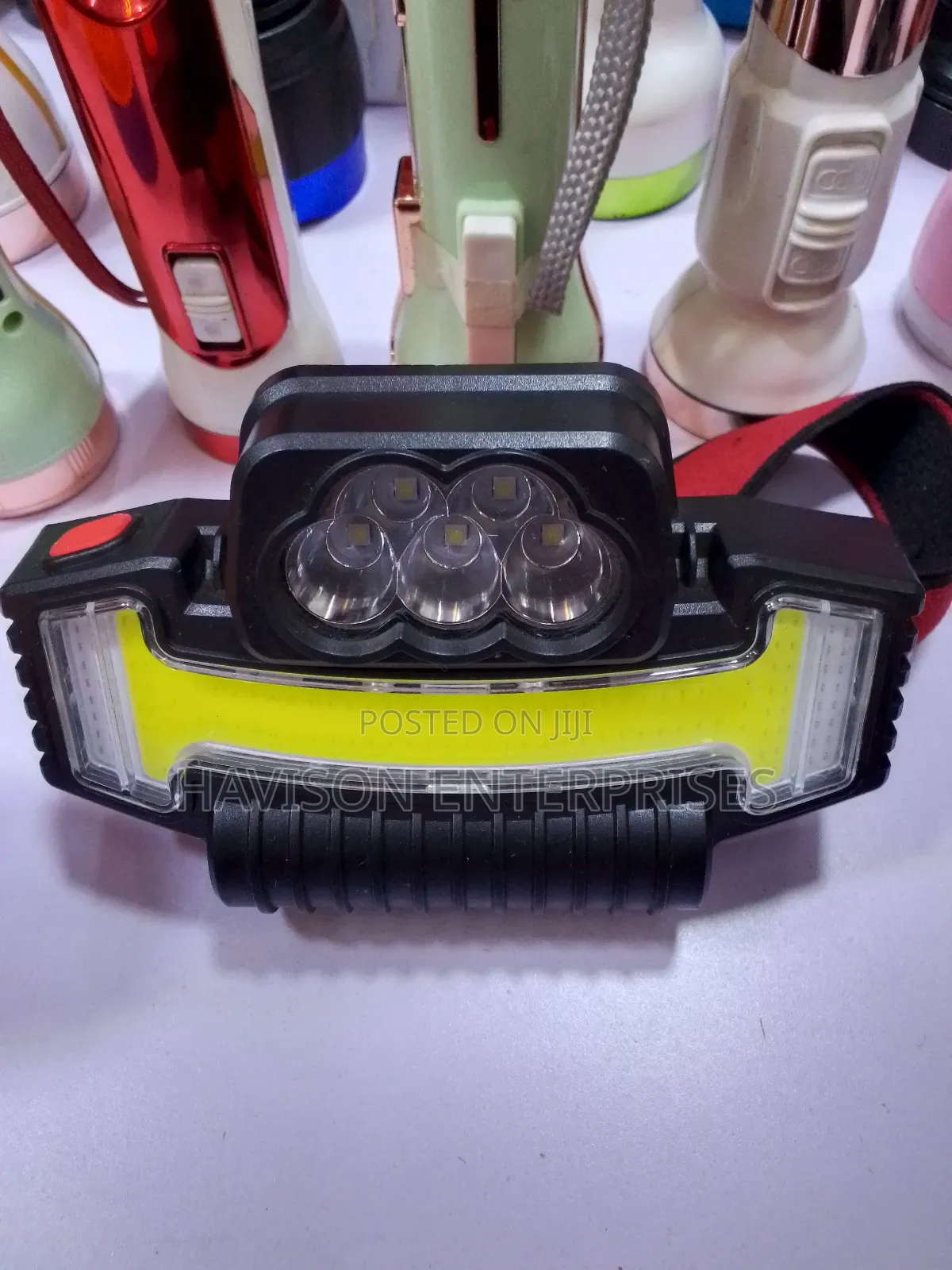 Five Torches Head Lamp