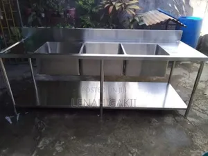 Triple Bowls Kitchen Sink