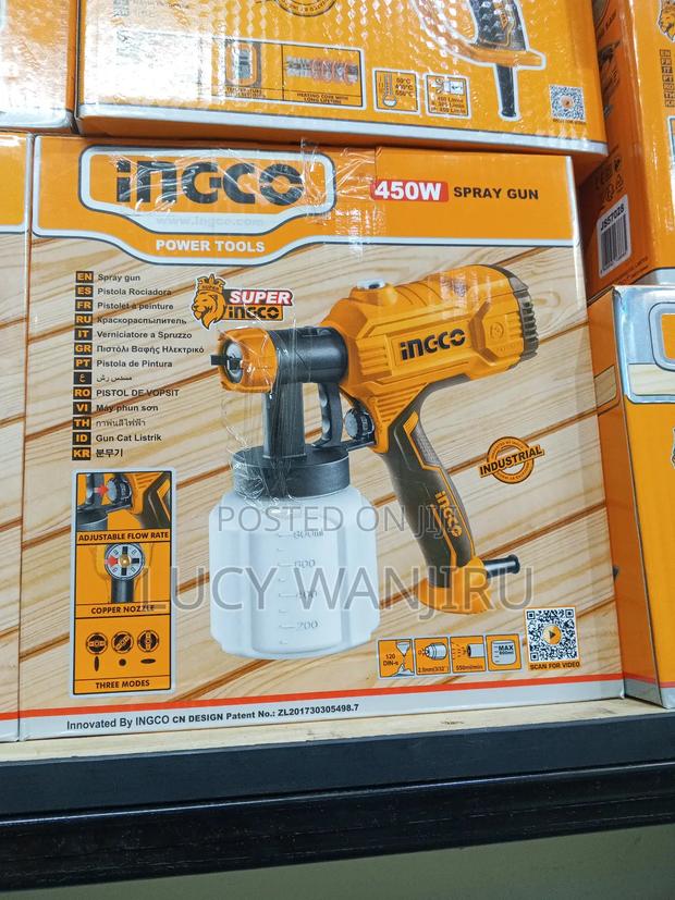 Powerful Ingco Spray Gun / 550w Spray Gun - main view