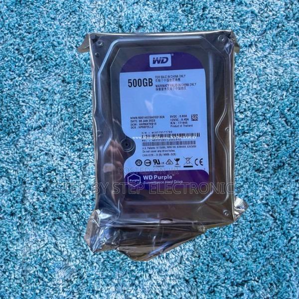 High-Performance Wd 500gb Purple Surveillance 3.5" Sata Hard Disk