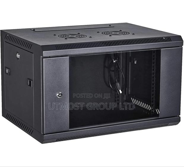 6u Data Rack Cabinet – Compact Server Network Storage - main view