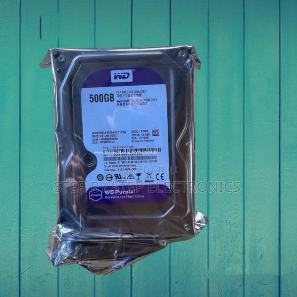 High Capacity Wd 500gb Purple Surveillance 3.5" Sata Hard Disk