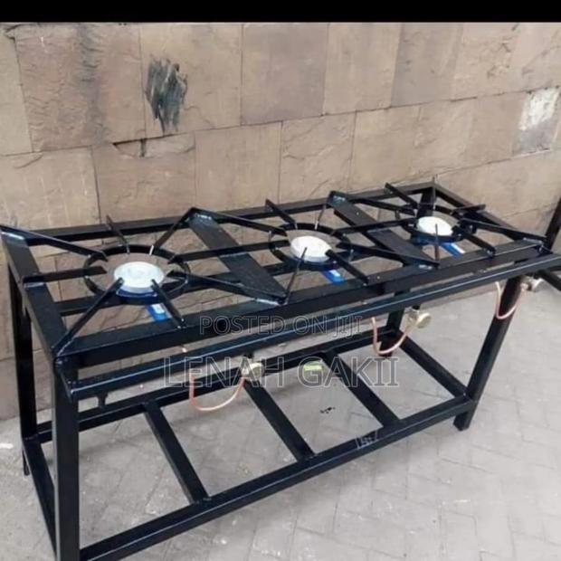 Gas Cooker Range Three Bunners - main view