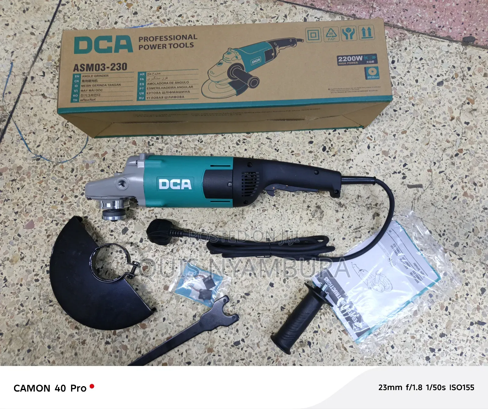 Dca Angle Grinder/Electric Dca Grinder 9"