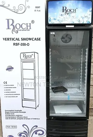 280 Litres Roch Vertical Showcase Model RSF-350-O Refrigerator