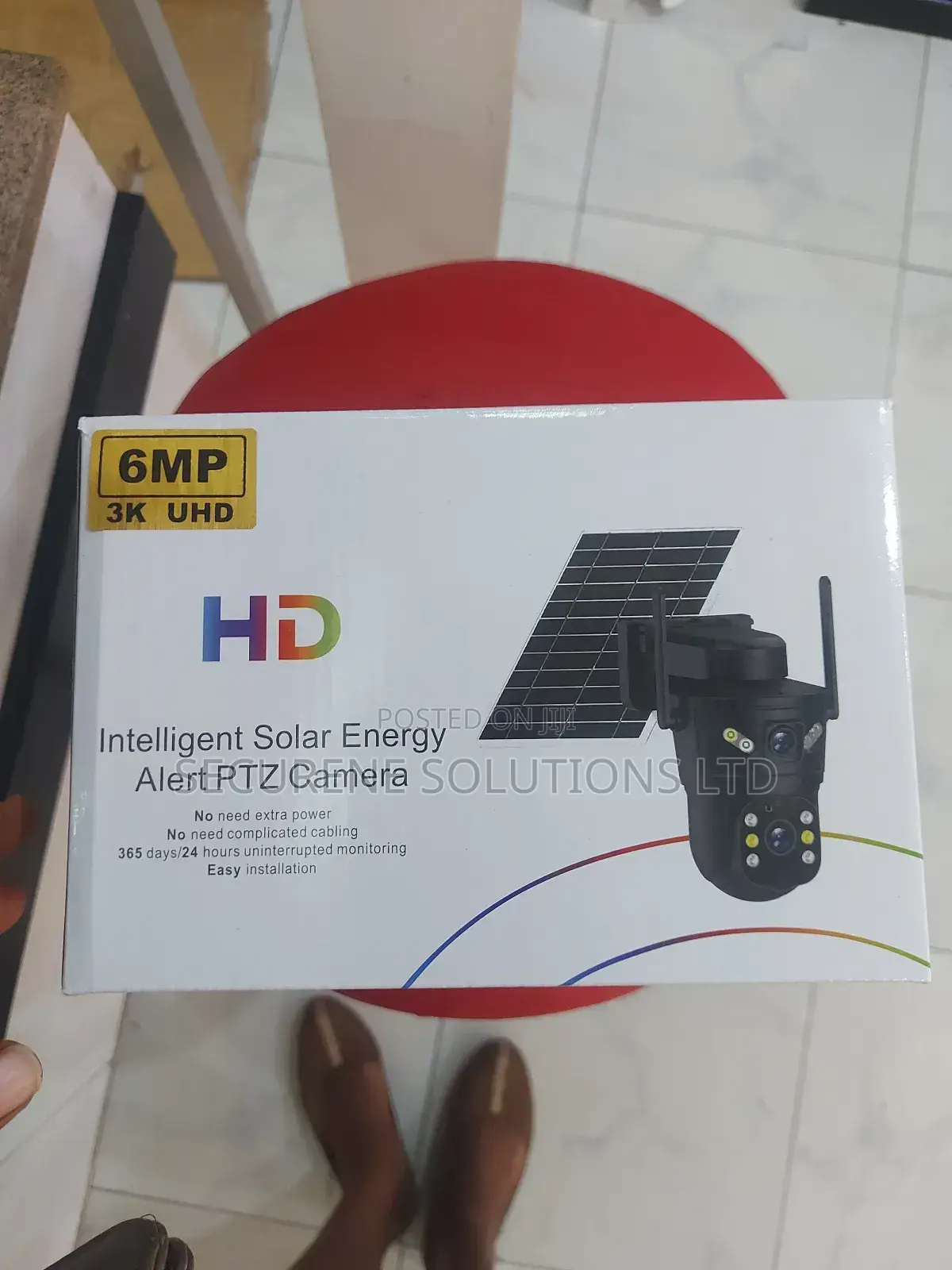 Intelligent Solar Energy Alert PTZ Camera, the Ls Vision