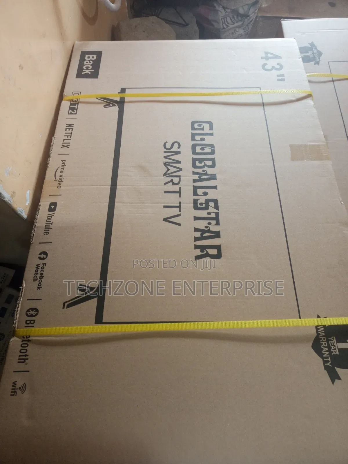 Globalstar 43inch Smart Android Tv, Multiple Ports 