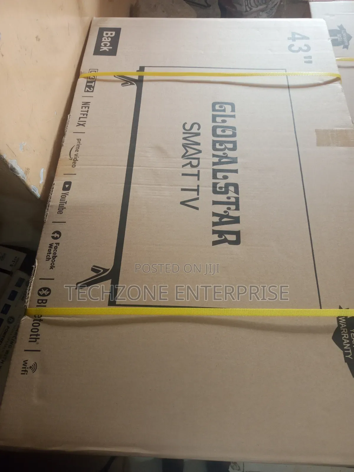 Globalstar 43inch Smart Android Tv, Multiple Ports 