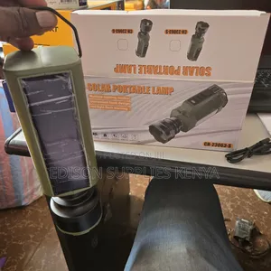 Rechargeable Torch With Solar Charging Panel Led Power Flashlight