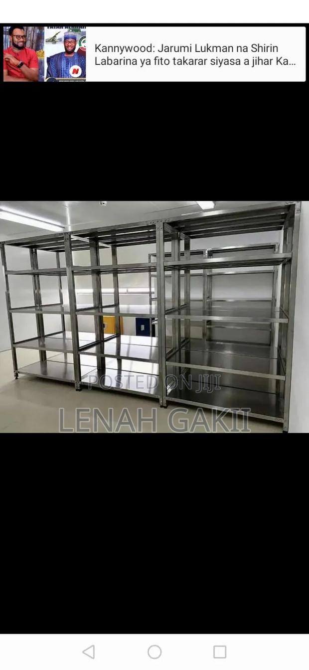 Stainless Steel Storage Rack - main view
