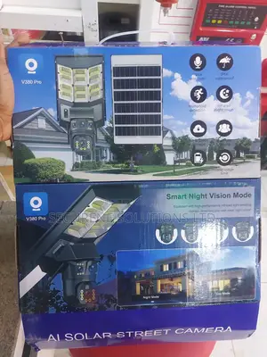 V380 Pro Ai Solar Street Camera Ipc-380-Ld-9s