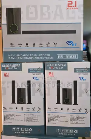 2.1ch Globalstar Sub Woofer System Bt/Usb/Fm Tall Boy(Model of V527)