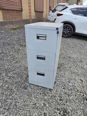 Heavy Duty 4-Drawer Metallic White Filling Cabinet