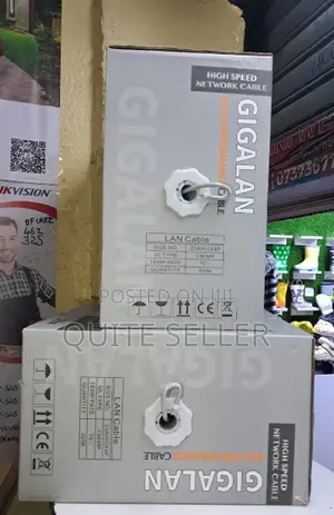 Cp Utp Indoor Category 6 Cables 305 Meters Supports 1gbps at 250mhz