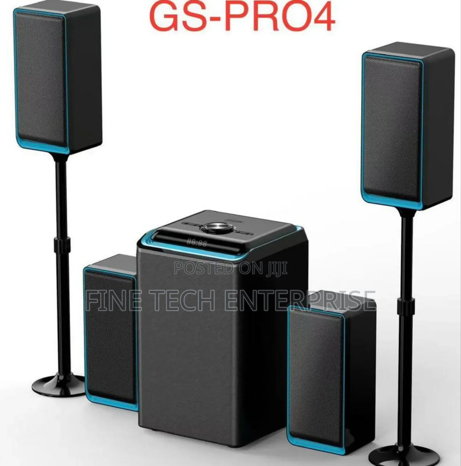 4.1ch Globalstar Pro 4 Multimedia System
Woofer